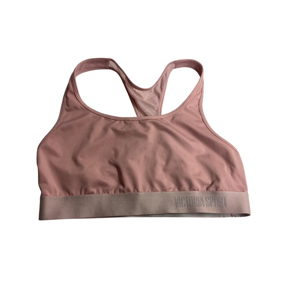Victoria Sport Blush Pink Bra Size Large‎ Unpadded Pullover